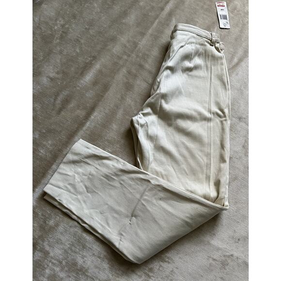 Ralph Lauren Pants Women's Sz 10 Petite Ivory Oyster Derby New Cream Equestrian - Picture 12 of 16